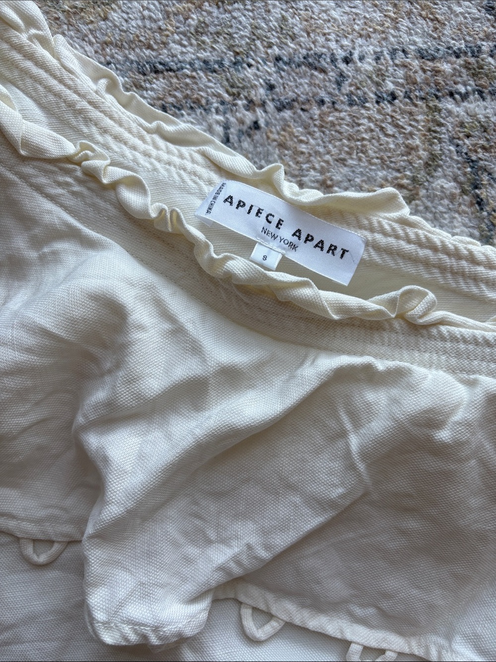 Apiece Apart One Shoulder Top - Picture 3 of 5